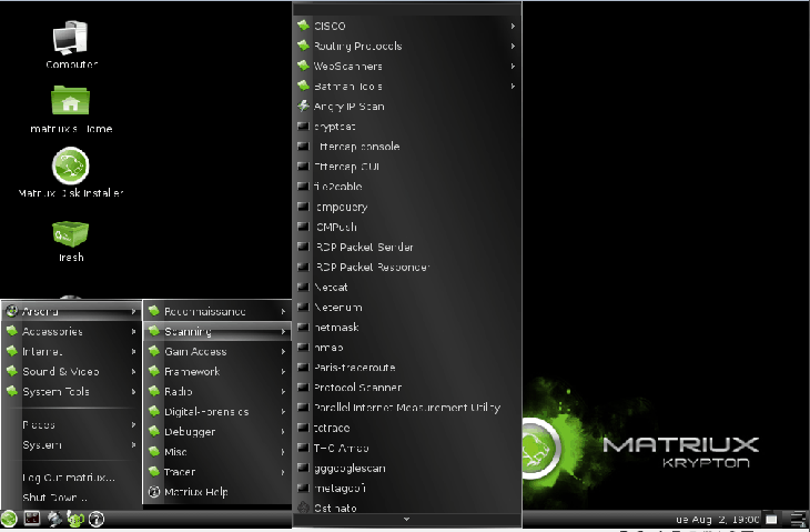 Matriux Linux Desktop